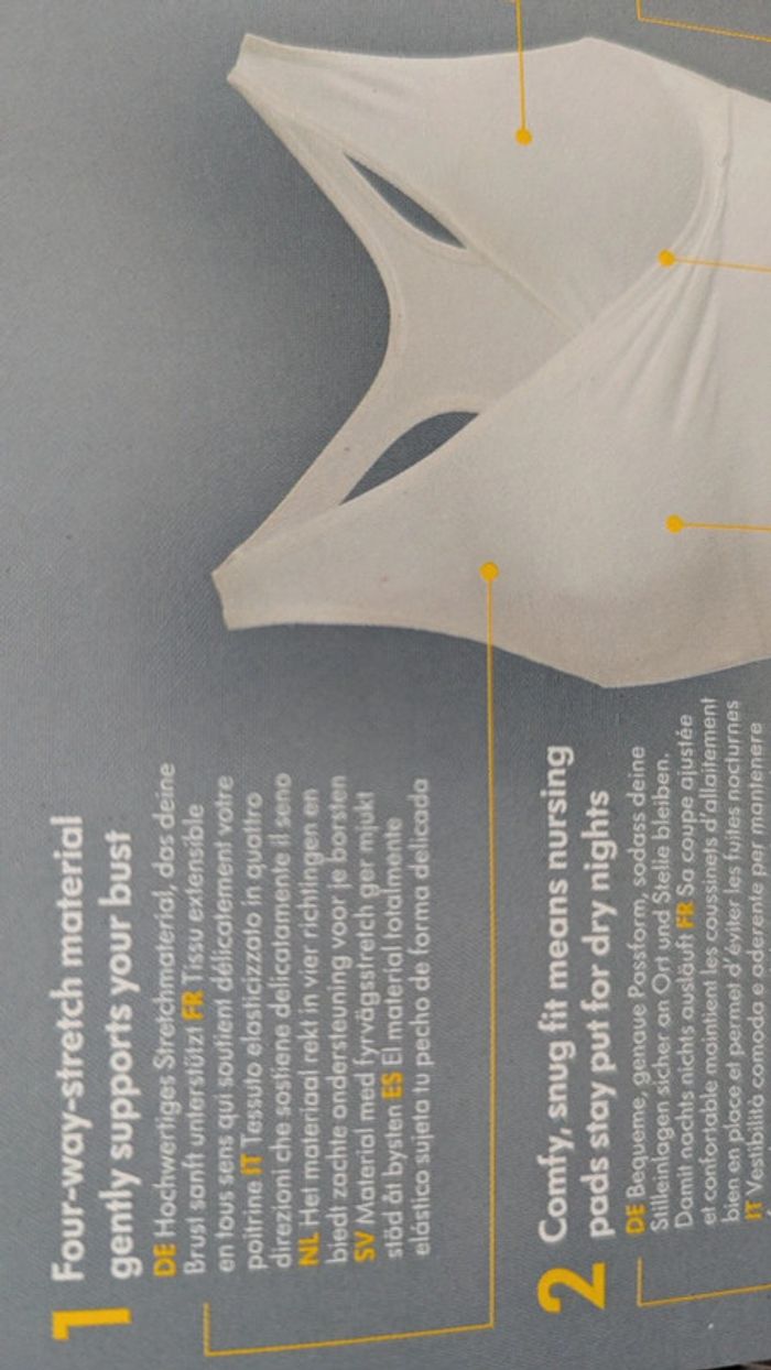 Lot de 2 soutien-gorge Medela allaitement S - photo numéro 7