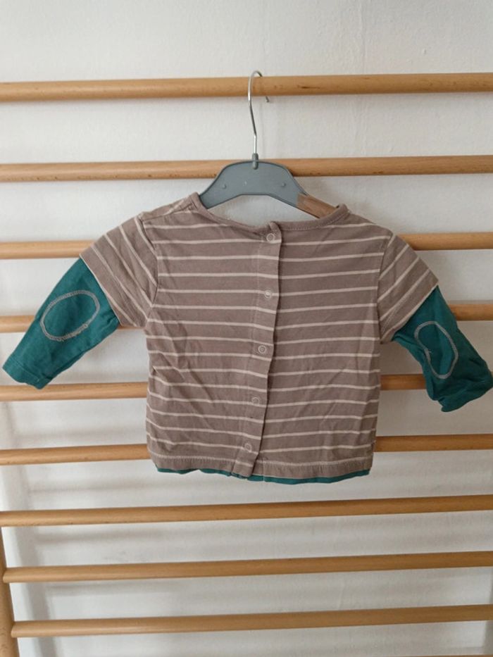 T-shirt manche longue disney winnie l'ourson - photo numéro 3