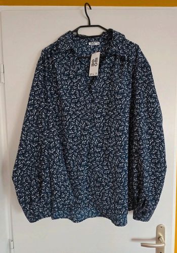 Blouse manche longue taille 52
