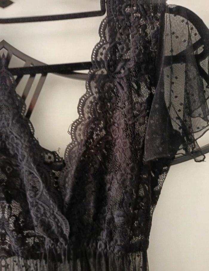 Nuisette transparente dentelle Shein M/38 Neuve - photo numéro 4