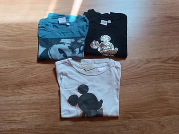 Lot de 3 tee shirts manches longues Mickey 3 ans