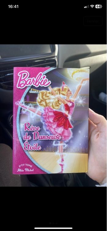 Livre Barbie reve de danseuse étoile