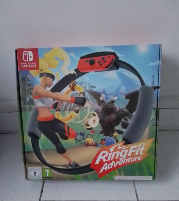 Jeu Ring Fit Adventur Nintendo Switch. 7ans+