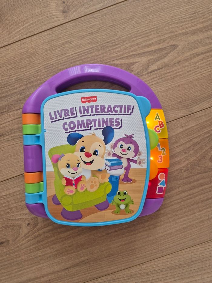 Livre interactif fisher price