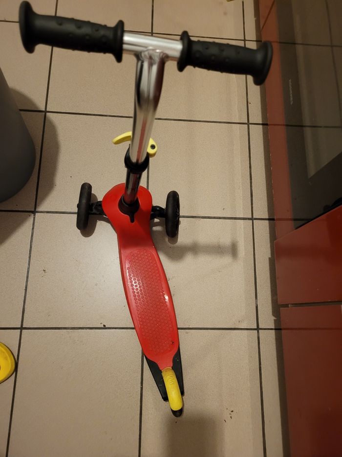 Trottinette oxelo rouge - photo numéro 2