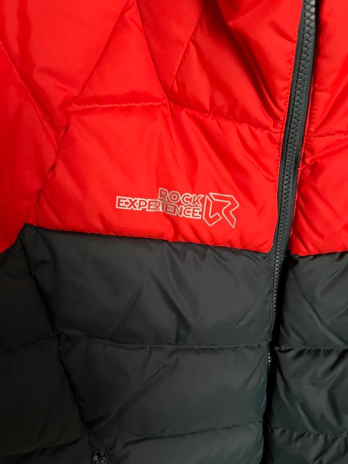 Doudoune, manteau de ski rock experience orange et vert taille M Neuve avec étiquette - photo numéro 2