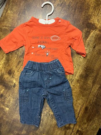 Ensemble vertbaudet 1m