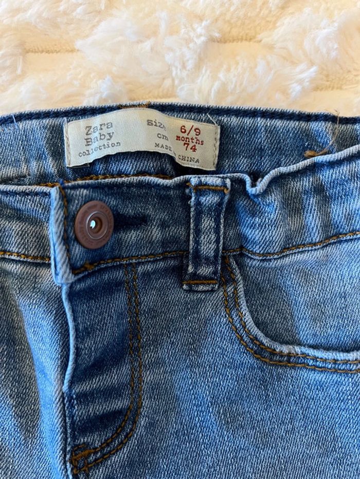 Jeans Zara 6-9M - 74cm - photo numéro 2