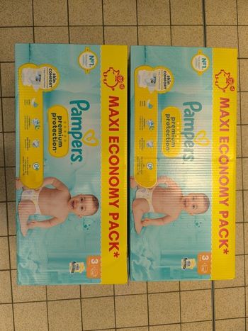 Pampers premium T3 - 2*112 couches