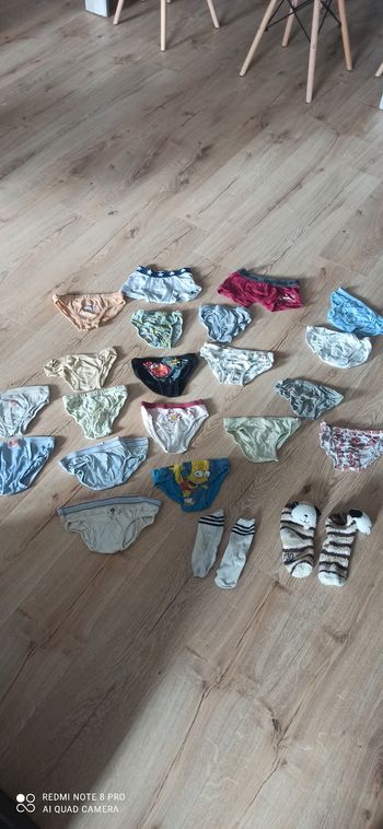 Lot de 20 slips 4 ans