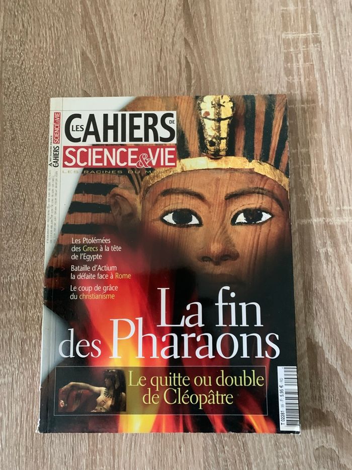 Magazine les cahiers de science & vie la fin des pharaons