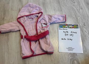 Peignoir fille 6 mois