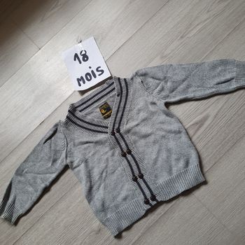 Gilet 18mois garçon