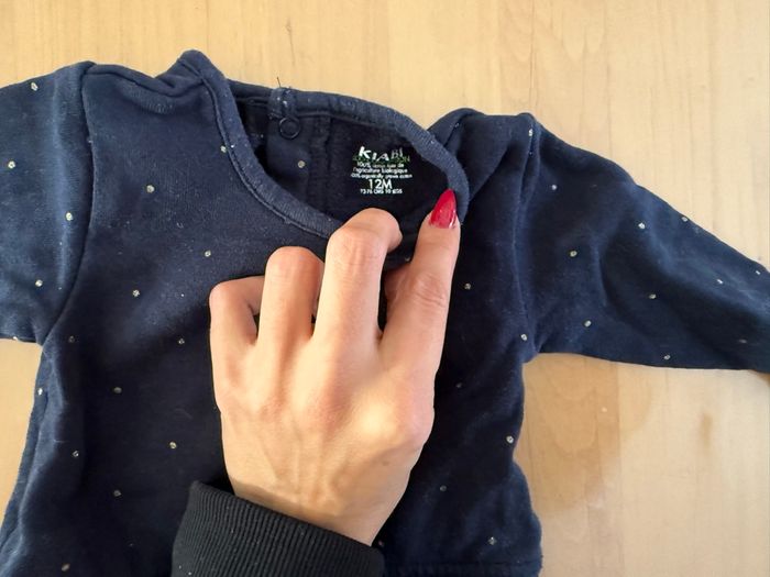 Robe sweat Kiabi 12M - photo numéro 2