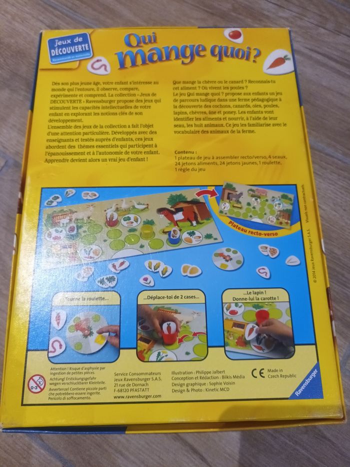 Jeu Qui mange quoi? - photo numéro 2
