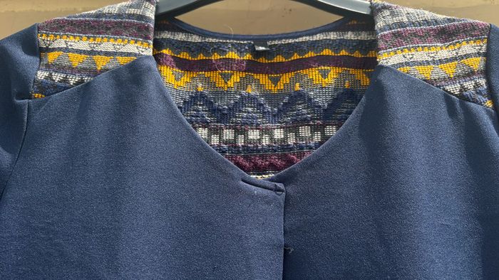🌟 Robe bleue à motifs tissés 🌟 - photo numéro 2