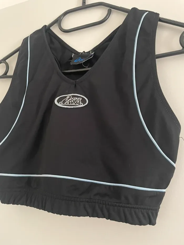 Brassière noir Asics M - photo numéro 2