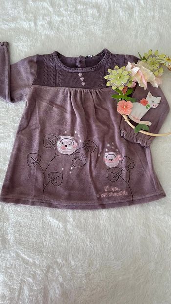 Haut de pyjama en velours