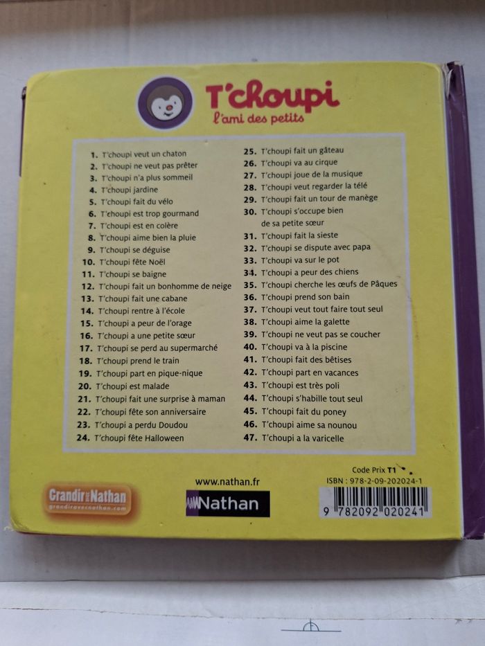 Livre "Tchoupi ne veut pas prêter " - photo numéro 2
