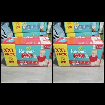 216 couches pampers baby dry T4
