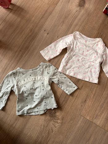 Lot t shirt manche longue