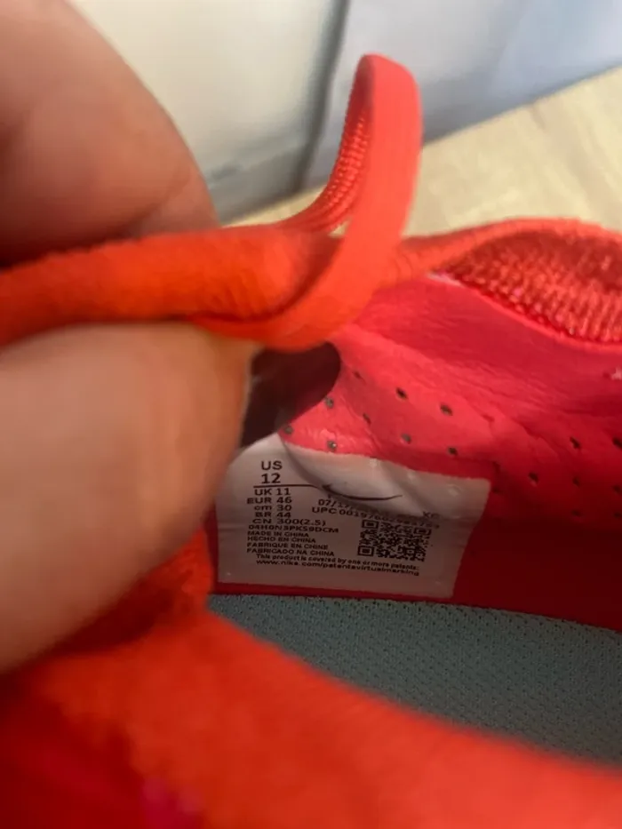 Chaussures de foot pour terrains secs Nike Mercurial Flyknit taille 46 neuve - n1p - photo numéro 8