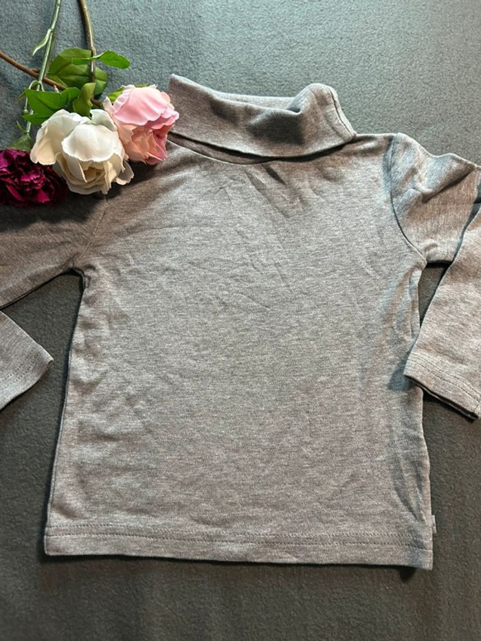 Sous pull enfant gris
