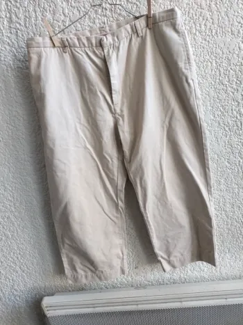 Pantacourt beige tex taille 46