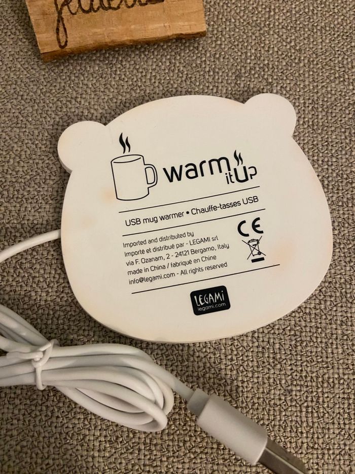 Chauffe-tasses USB Panda Legami – Très bon état - photo numéro 3