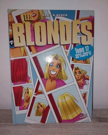 Bande dessinée les blondes vous voulez ma photo