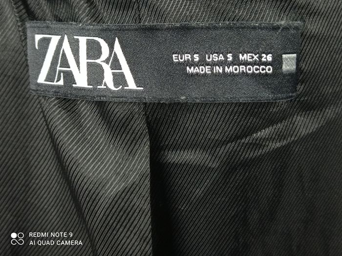Manteau long oversize 75%laine ZARA - S - photo numéro 9