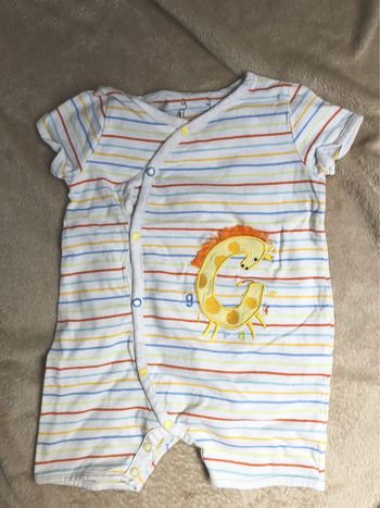 Grenouillère / 12mois / sergent major