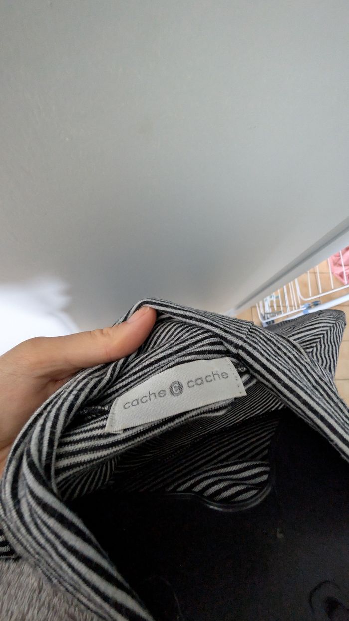 Col roulé à rayures - photo numéro 2