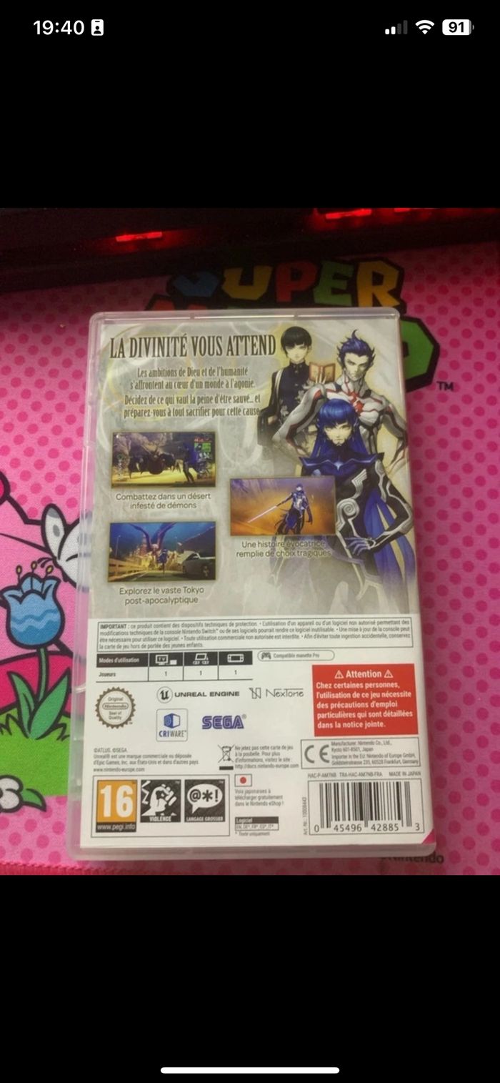 Jeu switch - photo numéro 2