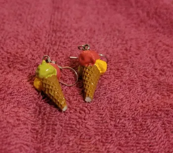 Boucles d'oreilles glaces 🍦