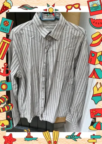 Chemise à rayures Brice XL