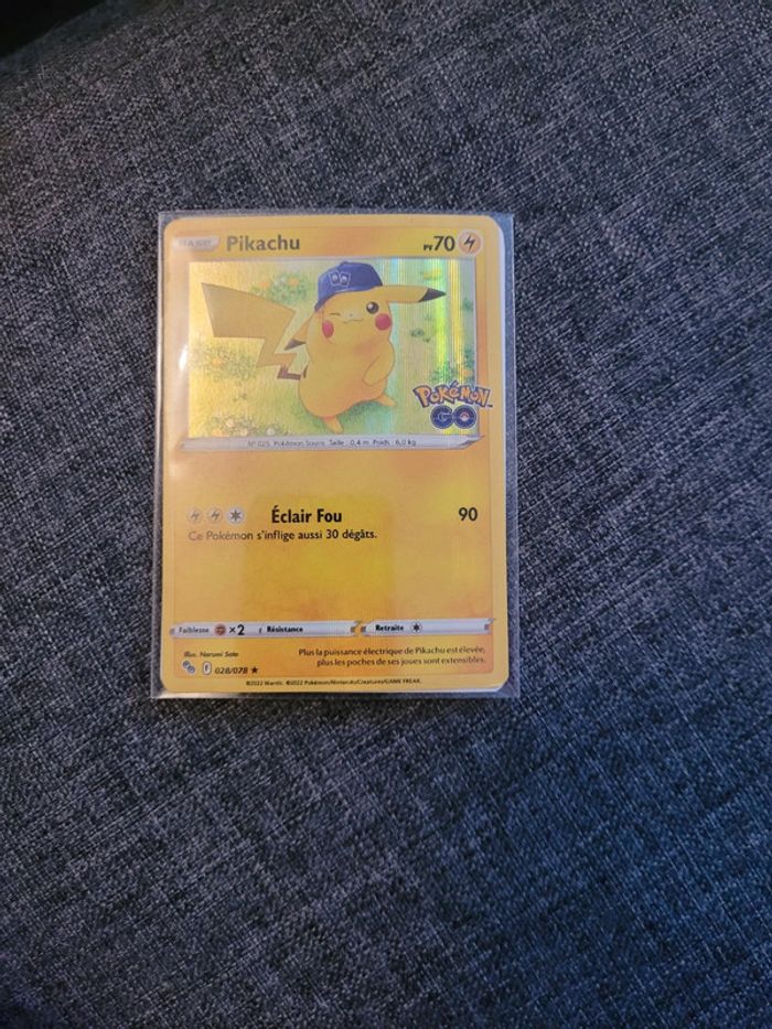 Carte pikachu