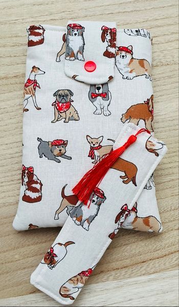 Pochette pour livre de poche Chiens