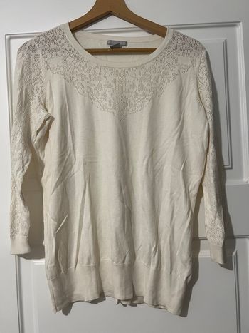 Pull léger H&M crème 