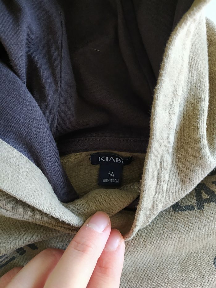 Sweat à capuche garçon 5 ans - photo numéro 2