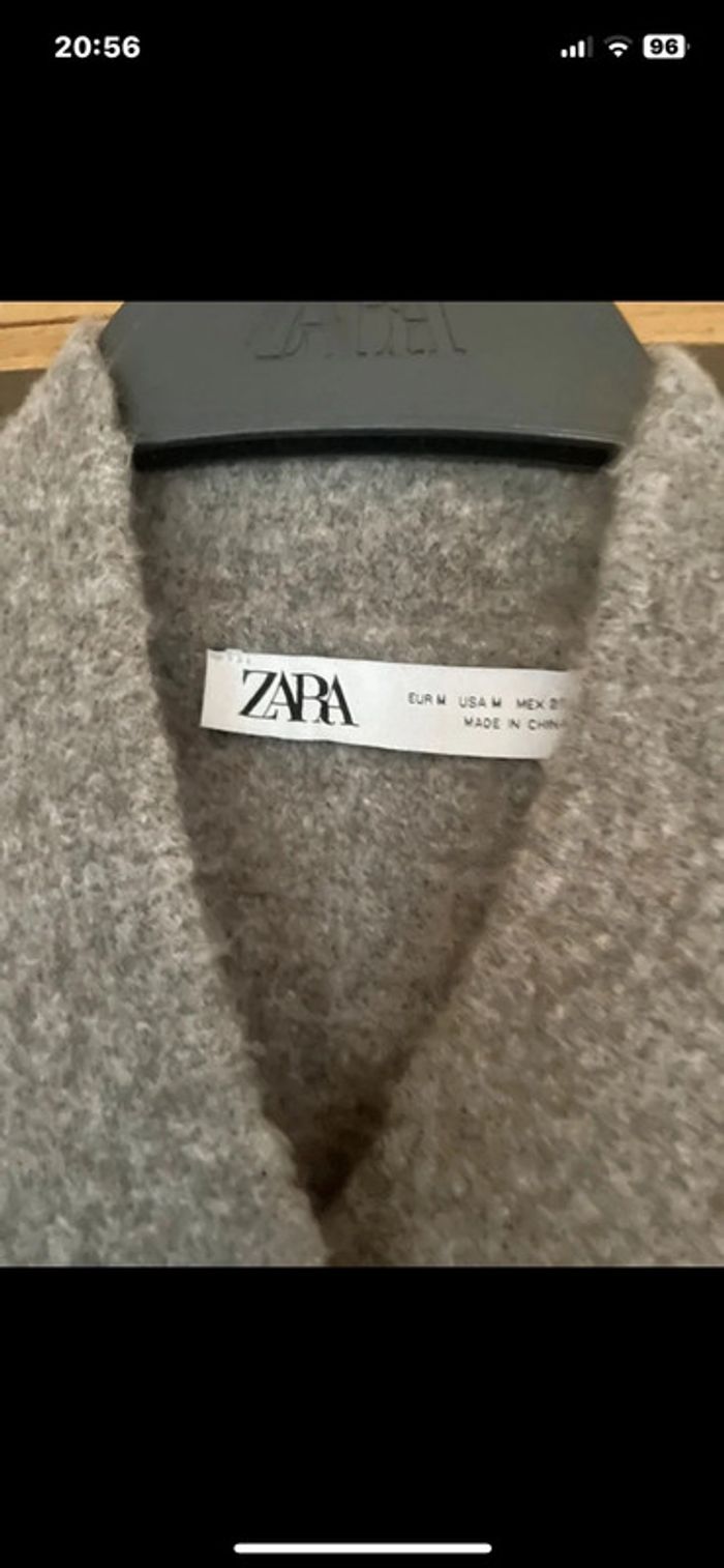 Très beau tailleur, jupe en laine Zara, taille M L - photo numéro 3