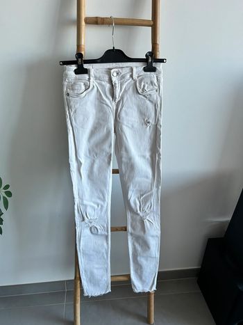 Jeans skinny blanc