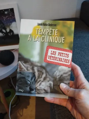 Livre tempête à la clinique les petits vétérinaires