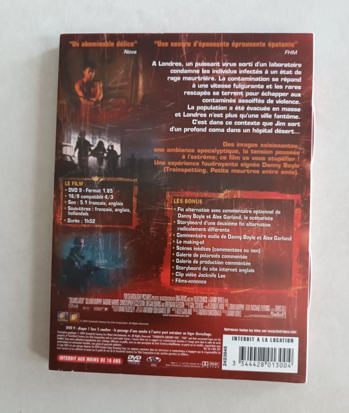 DVD 28 jours plus tard - photo numéro 3