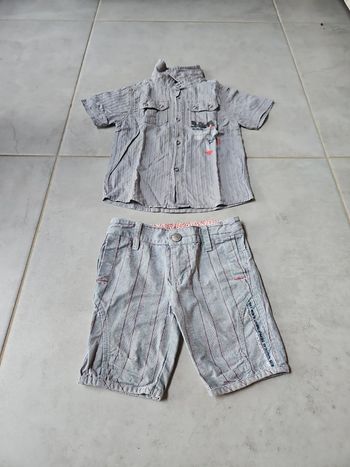 Ensemble shorts et chemisette 3 ans