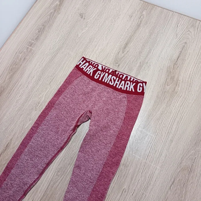 Legging gymshark femme XS rouge - photo numéro 2