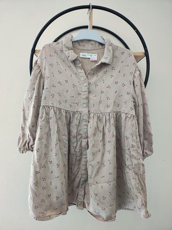 4 5 ans robe cerise Zara 