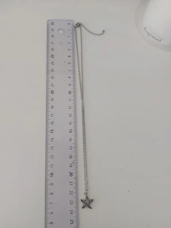 Collier acier inoxydable pendentif étoile - photo numéro 3