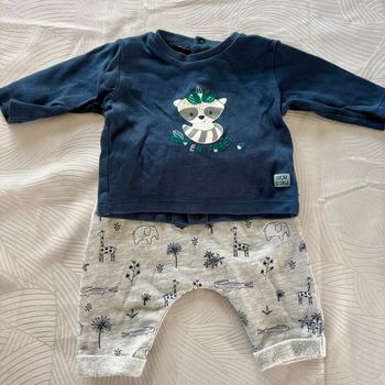 Ensemble Haut + Pantalon Taille 1mois 