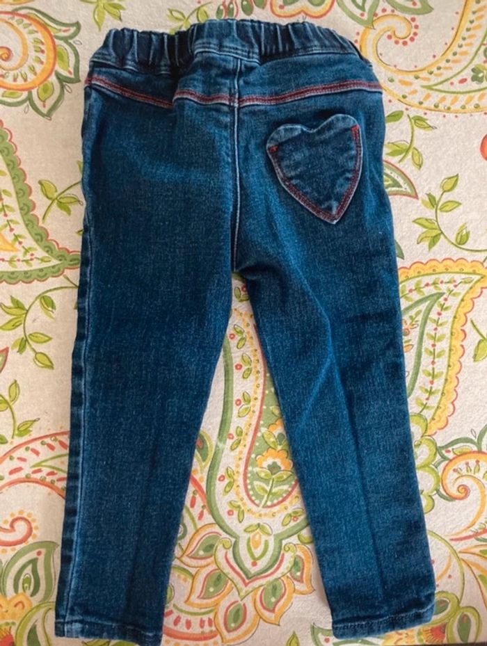 Ensemble IKKS jean et tee-shirts 24mois - photo numéro 5